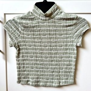 BRAND NEW: Fresh Man, green crop top.  Size: M & XS